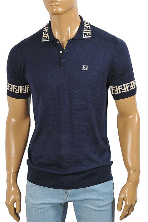 fendi polo shirts|fendi polo shirt men's.